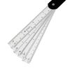 Sourcingmap Plastic Foldable Architect Engineering Scale Ruler Measuring Drafting Fan Scale Ruler 7.7 Inch Long