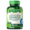 Glucosamine Chondroitin Turmeric MSM Complex | 90 Caplets | by Nature's Truth