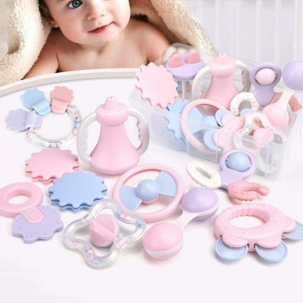 Baby Rattles  Set Shake and Grasp Educational Developmental Toys