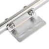 Universal Moto Front Turn Signal Spot Light Bar Mount Bracket Clamp Chrome US