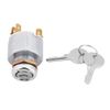 Keenso Ignition Switch, Switch Ignition Control 12V Universal Engine Start Switch Ignition Control Switch Car Auto 4 Position ON Off Start Ignition Switch Controls with Keys Marine Ignition