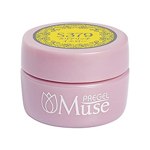 PREGEL Muse PGU-S379 Color Gel, Clear Rich Yellow, 0.1 oz (3 g)