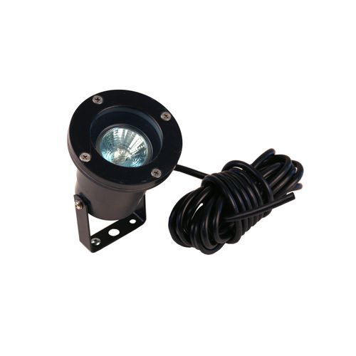 BestPro Lighting Landscape Lighting LED 12V Underwater Pond Garden- Inground Spot Light - Black (6, Watts)