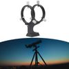 Adjustable Finder Scope Bracket, Pointer Bracket with Fixing Ring Pointer Finder Scope Mounting Bracket with 1/4 Screw for Astronomical Telescope