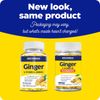 Ginger Supplements for Nausea Indigestion Gas and Bloating 60 Soft Gummies