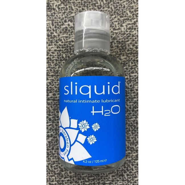 4.2 Oz Sliquid Naturals H2O Water Lubricant Couples Intimate Glide Sex Lube