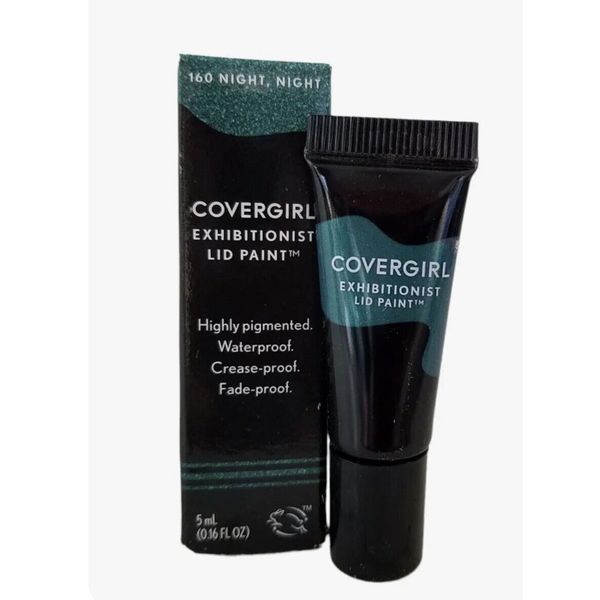 Covergirl Exhibitionist Lid Paint Waterproof Cream Eyeshadow #160 NIGHT NIGHT