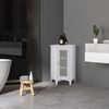 Teamson Home Freestanding Corner Floor Cabinet