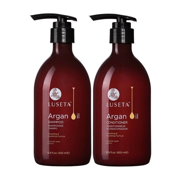 Luseta Argan Oil Shampoo and Conditioner Set (2 x 16.9  oz.) FREE SHIPPING