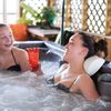 TRC Recreation Super Soft Closed Cell Foam Weighted Spa and Bath Pillow, White