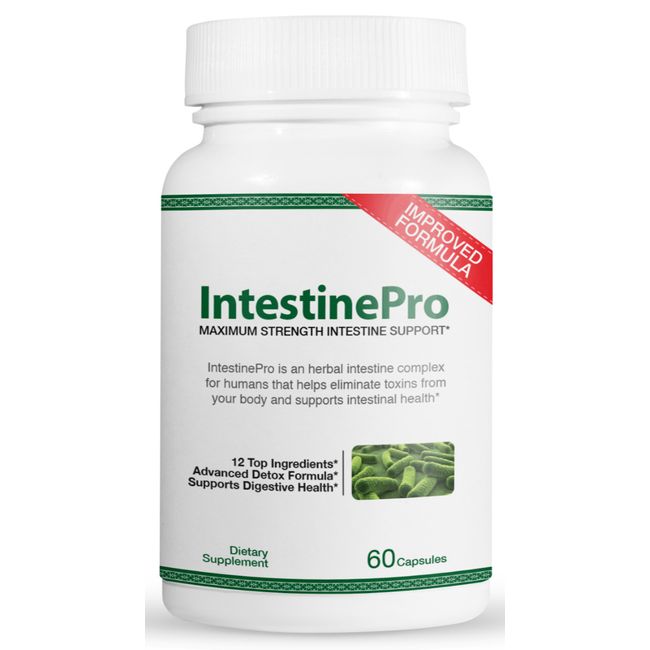 IntestinePro, soporte intestinal de máxima fuerza-60 Cápsulas