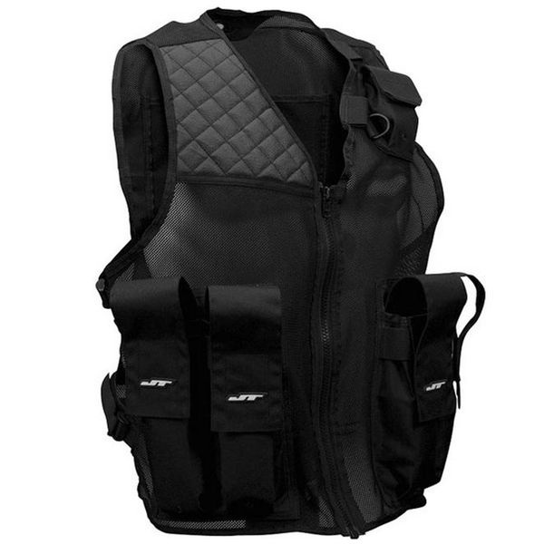 JT Tactical Paintball Vest, Black