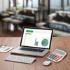 Helect Calculator, Standard Function Calculator (White)