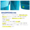 Bauerfeind, 1 Pair Sport Thigh Compression Bandage, Can be Worn on the Left or Right, for Ball and Endurance Sports, Strengthen Muscles, Men, Kompressions, navy blue, XL kurz