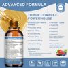 Magnesium Glycinate Liquid Drop - Triple Absorption Support Heart Nerves Muscles