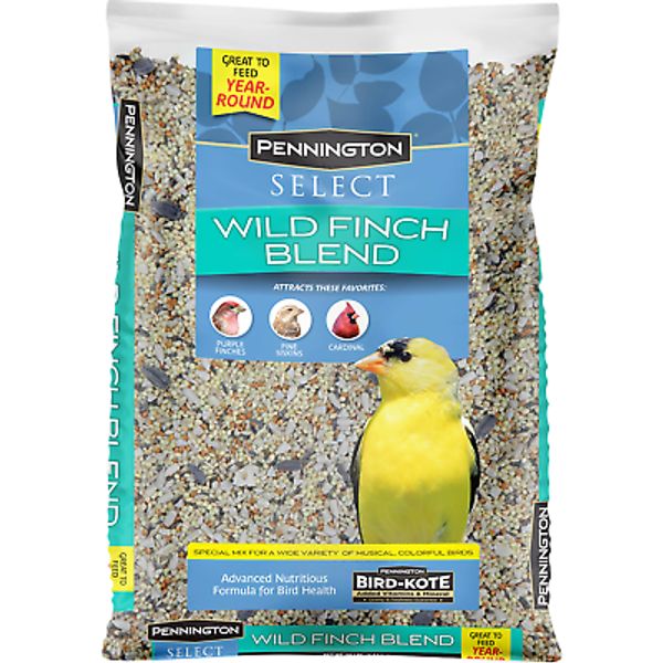 Pennington Select Wild Finch Blend, Wild Bird Seed and Feed, 10 Pounds