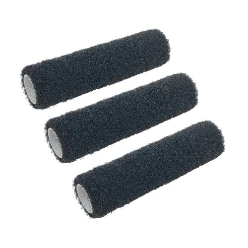 Nichiyo 9" Drywall Compound Roller Cover 3 Pack, Drywall Texture Paint Roller Mud Roller for Covering Wall and Ceiling Surfaces Texture Roller Brush (91249TZ-3)