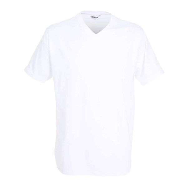 Ceceba 1578 V-Shirts Pack of 4 - White, size: 56