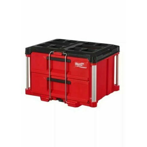 Milwaukee PACKOUT™ 2 Drawer Tool Box with Dividers 