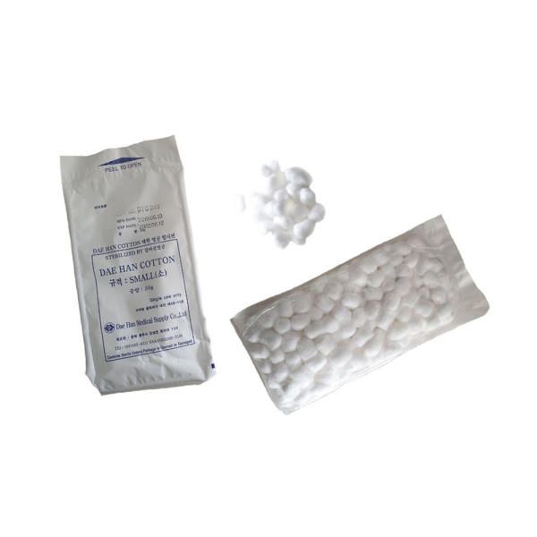 Sterilized cotton ball for disinfection, 50g cotton ball, disinfectant cotton ball, wound disinfection sterilized cotton ball for home disinfection