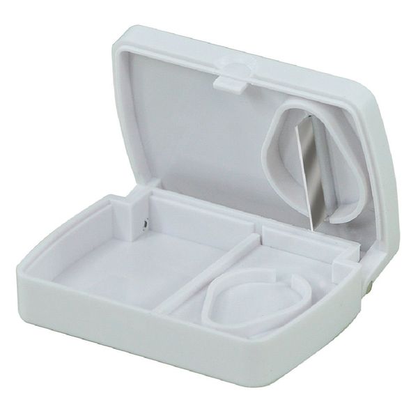 Pill Storage Box with Cutter