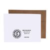 Snailed it Snail Graduation Pun Blank Greeting Card With Envelope
