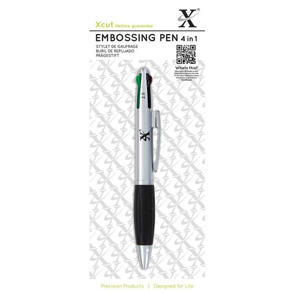 Xcut 4 In 1 Embossing Pen Craft Tool, Emboss Handwriting, Drawings Make Intricate Designs, Accessories Supplies For Craft