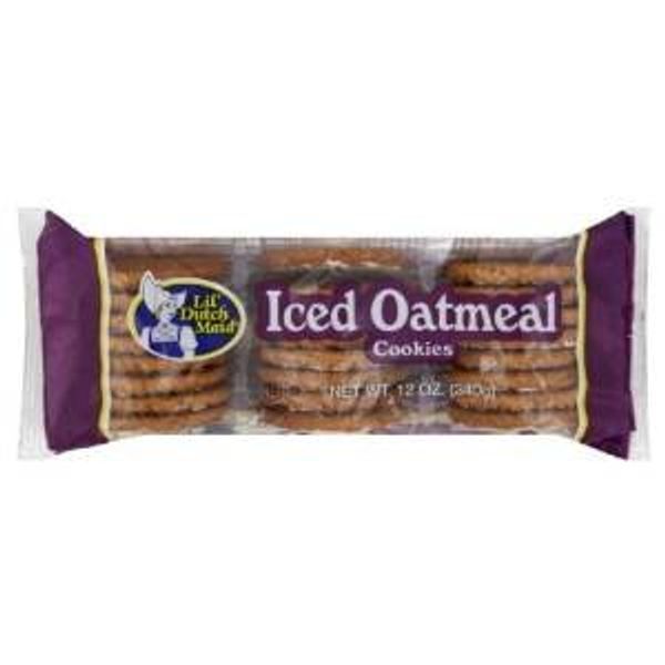 Iced Oatmeal Cookies 4 12 Oz