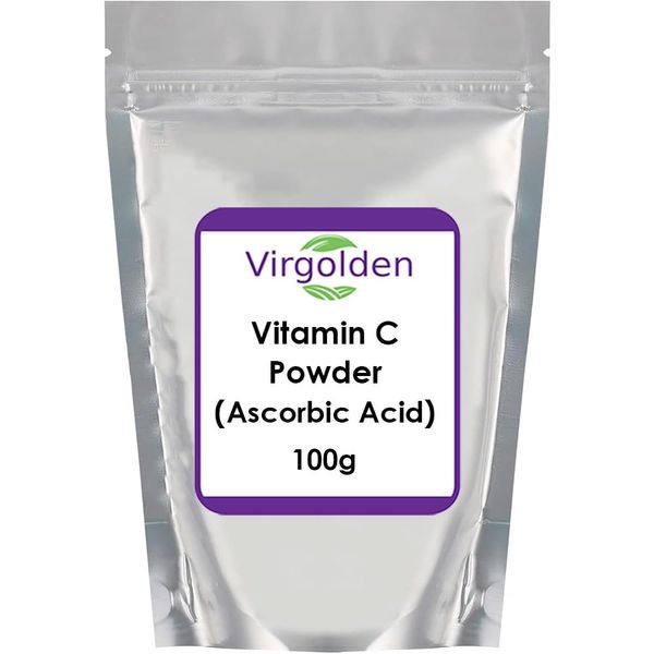 Vitamin C Powder 100g, Ascorbic Acid, Non GMO, Dietary Supplement, Food Grade