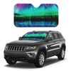 Northern Lights Car Windshield Sun Shade Universal Front Windshield Sunshade