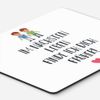 JUNIWORDS Mauspad Mousepad, Im nächsten Leben finde ich Dich früher! Mann, Mann