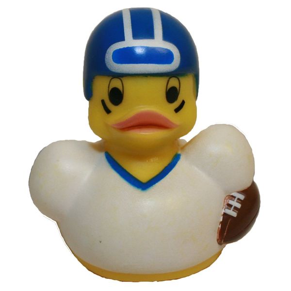 Waddlers Rubber Ducks Family Football Player, Brand Toy Bathtub Rubber Ducks That Float Upright, Rubber Ducky Birthday Baby Shower & Party Gift, All Depts. Gift Football Lovers