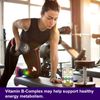 Vitamin B Complex Capsules B1,B2,B3,B5,B6,B7,B9,B12, Immune Support 60 Pills