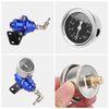 Adjustable Fuel Pressure Regulator Gauge Kit Universal Vehicle Refitting 160 psi