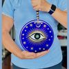 Gold One Eye Patterned Handmade Evil Eye Home Decor (7.8' Gold One Eye)