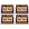 CL 3D Human Hair Lashes (4packs) (#16)