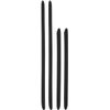 Amanzi Jet Hand Paddle Strap Kit - Black