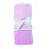 Mud Pie Velour Blanket, Pink