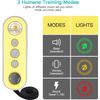 Bousnic Yellow Dog Training Collar Shock Remote Waterproof 1000Ft Range