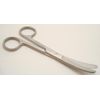6" Stainless Steel Scissors, Curved Blades, Blunt Tips