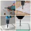 8x Dry Diamond Core Drill Bits 1/4" Hex Shank for Glass Ceramic Granite Marble
