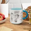 Hallmark Peanuts Mug (75th Anniversary Linus Through the Decades), 17.5 oz