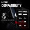Battery Tender Ring Terminal Harness Accessory Cable, Cord Adapter with SAE Quick Disconnect