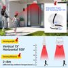 Infrared Motion Sensor Indoor Long Range Security Welcome Doorbell Detect x1 Set