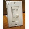 Noiseless Adjustable Slide 3 Speed Fan Control 120V 1 Amp White NEW