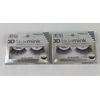 2 ARDELL 3D FAUX MINK FALSE EYELASHES MULTI-DIMENSIONAL LIGHTWEIGHT 857 BLACK