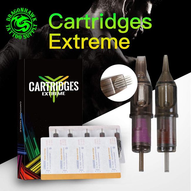 Dragonhawk Tattoo Extreme Cartridges Needles Standard Round Liner