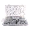 APUK 200pcs Extension Tension Compression Steel Metal Spring Assorted Assortment Box