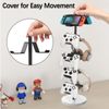 Gypie Newly Upgraded 5 Tiers Controller Holder with Marble Base, Controller Stand with Cable Organizer Controller Holder for All Switch Pro Controller, Black