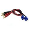 FLY RC EC3 Connector Plug->4mm Banana Plug Battery Charging Lead Adapter Cable-2 Pack